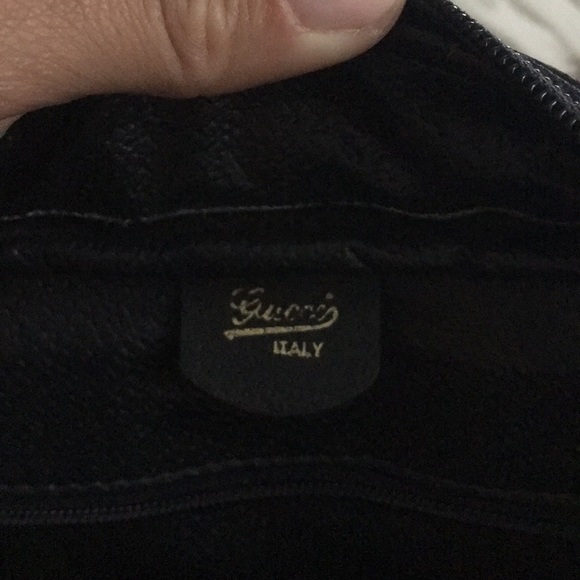 Vintage Gucci navy blue tote - Picture 2 of 5